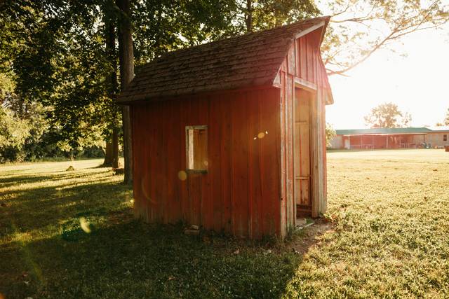 Rustic shed