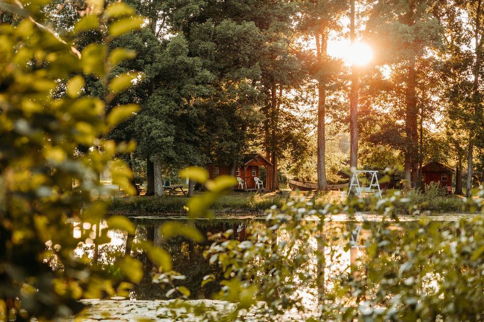 The lake