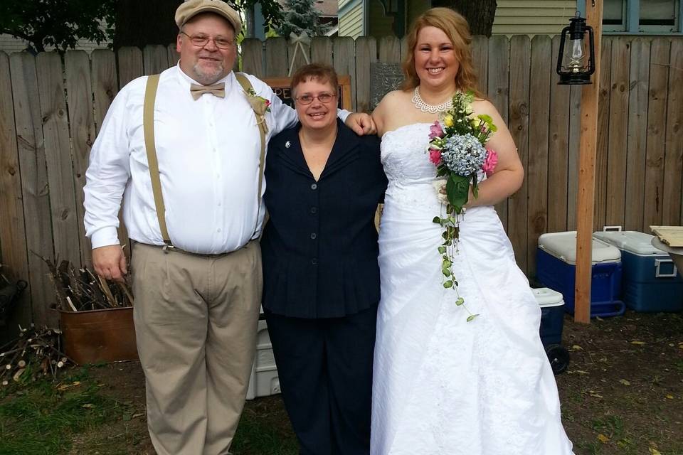 Weddings by Rev. Patti Ruhala