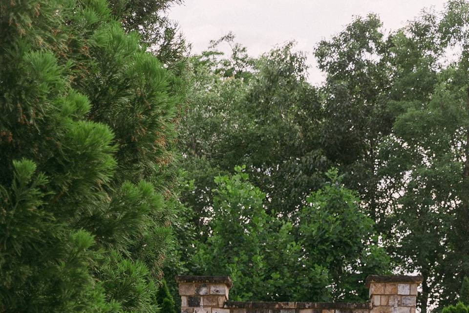 Rustic columns