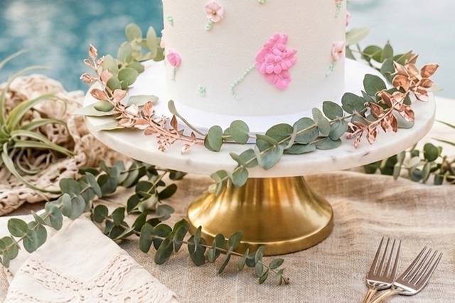 Floral baby shower