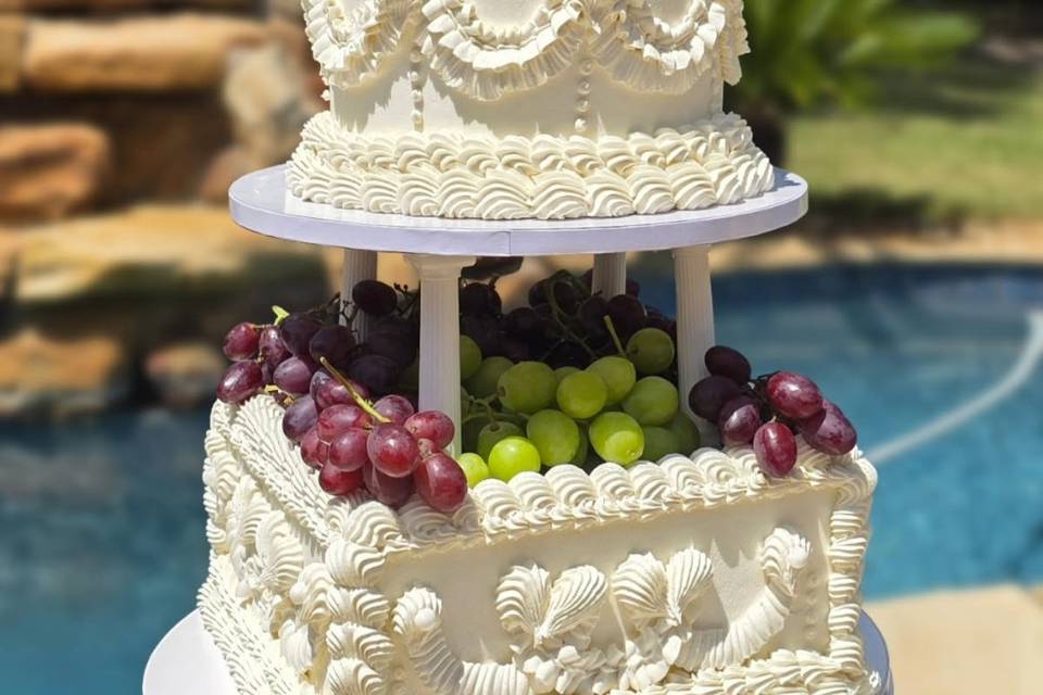 Vintage grapes