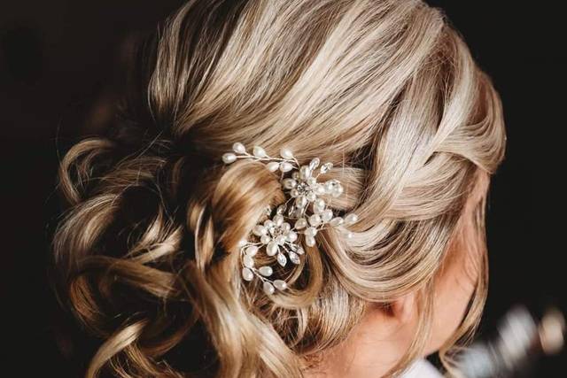 Romantic updo