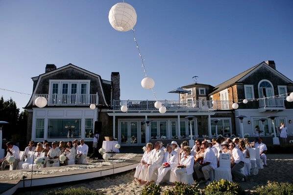 Outdoor wedding