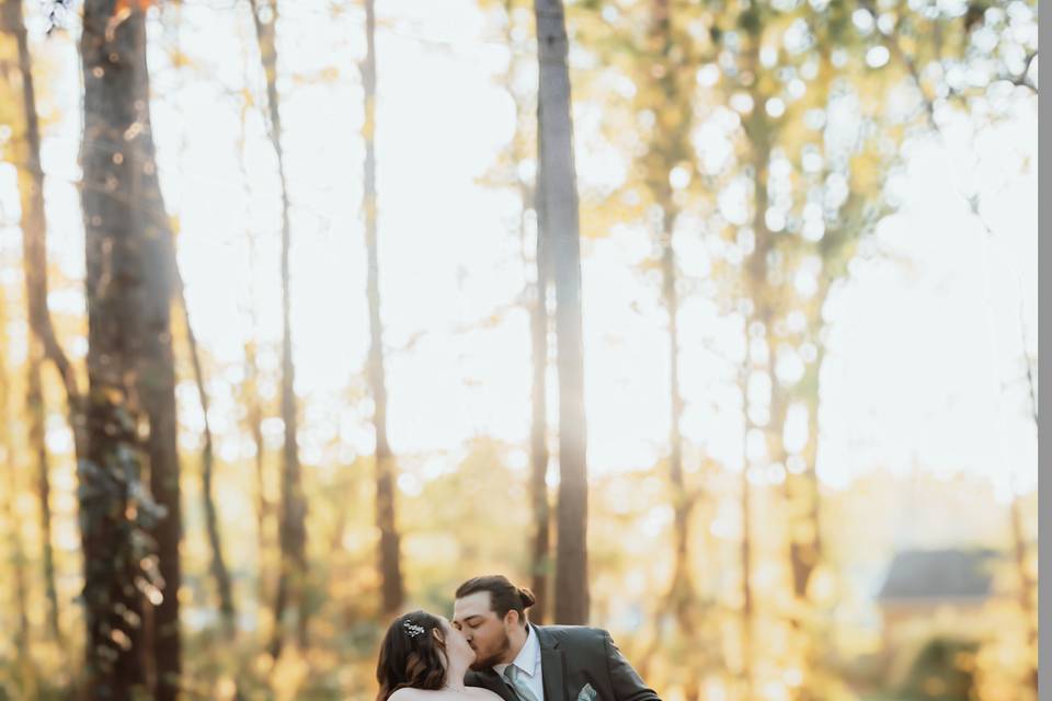 Couples portrait-golden hour
