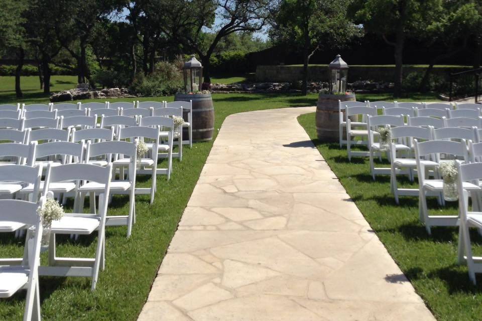 Wedding ceremony stage​