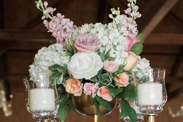 Flower centerpiece