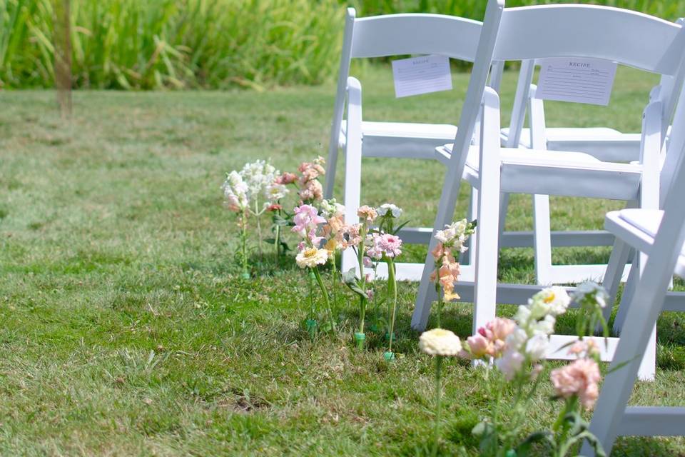 Aisle arrangement