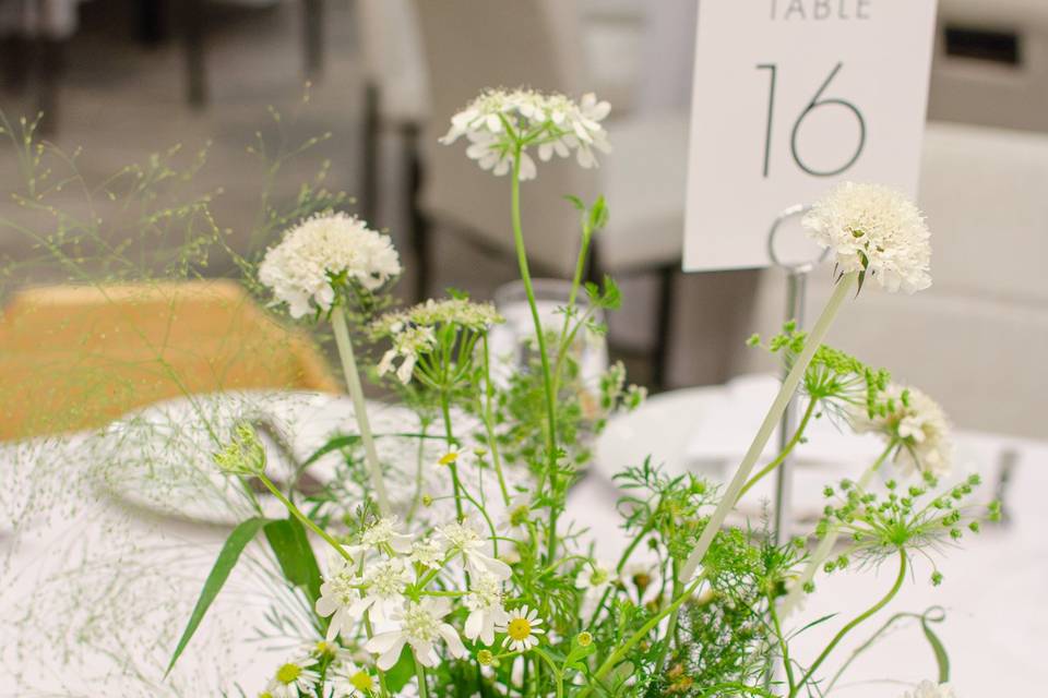 Small meadow on table