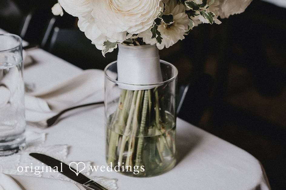 White classic bouquet