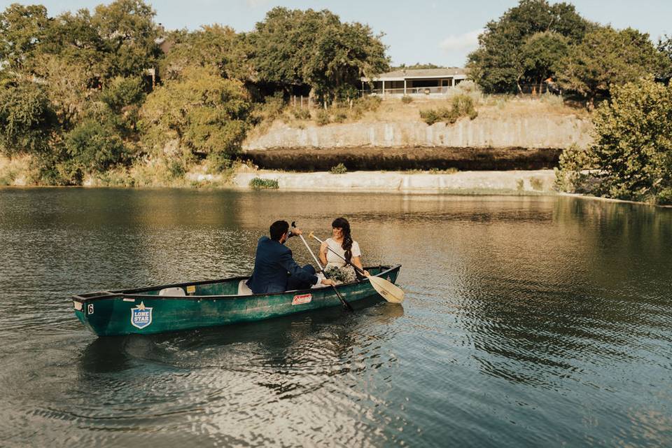 Fall Canoe Photo