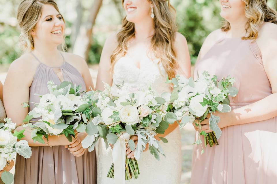 White flowers