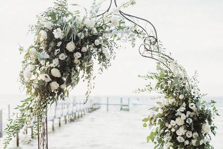 Lush Florals for Ceremony