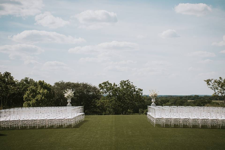 Outdoor ceremony