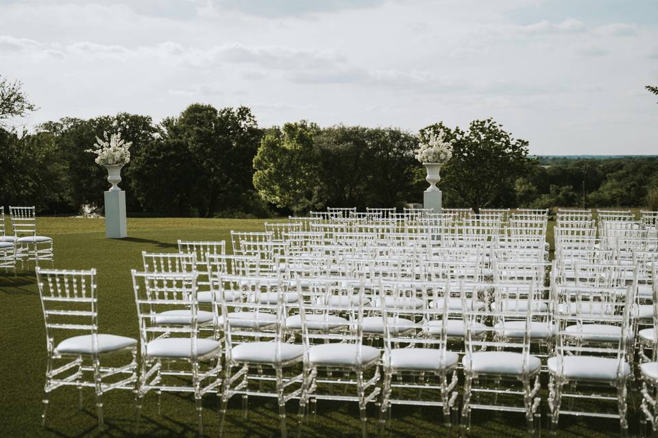 Outdoor ceremony