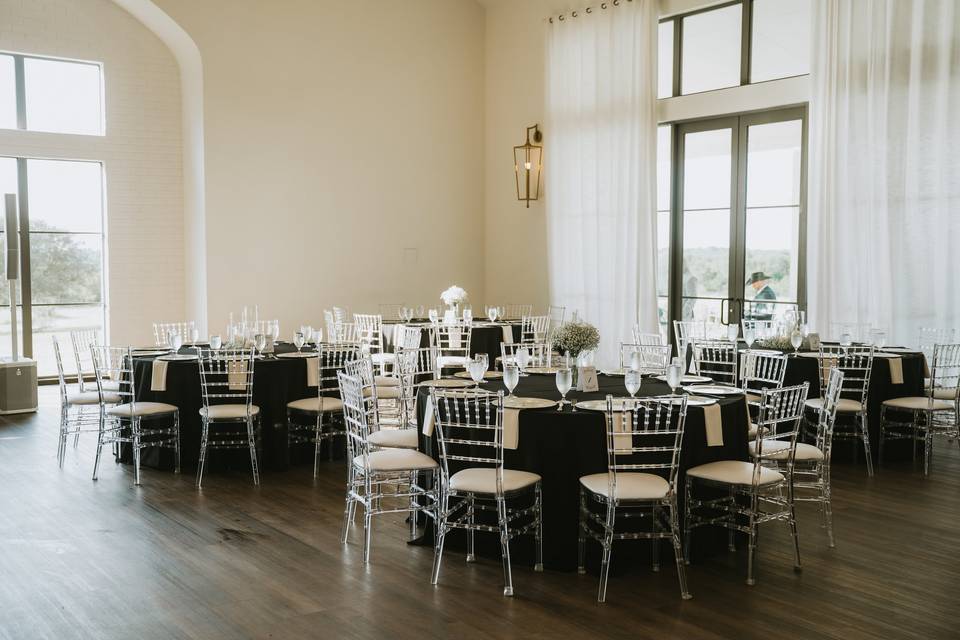 Reception hall