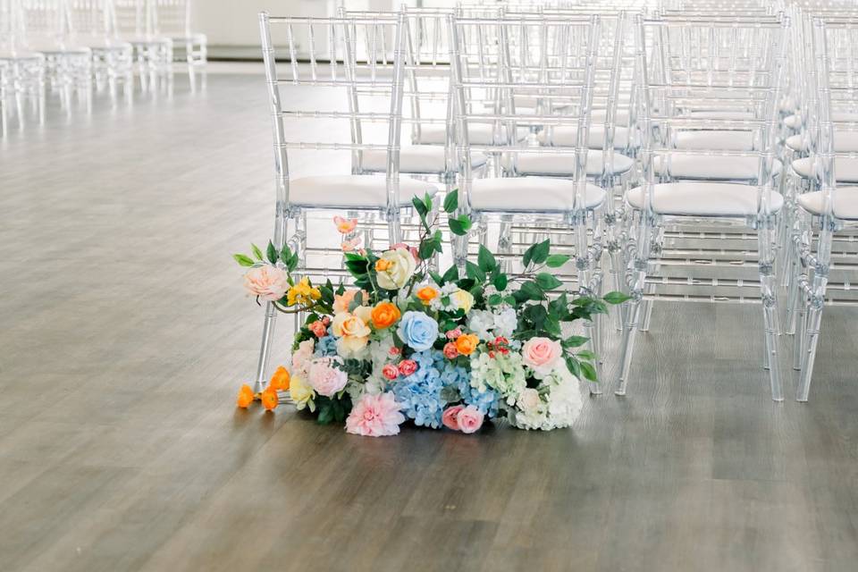 Indoor ceremony space