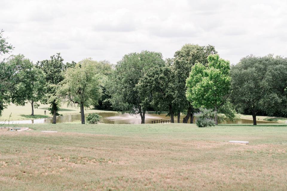 Onsite pond