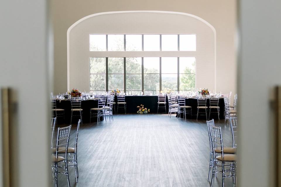 Reception hall