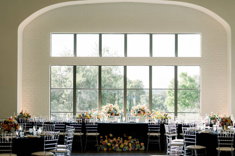 Reception hall