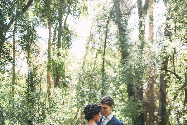 Boho Cotton Lace Original Wedding gown by Betsy Couture