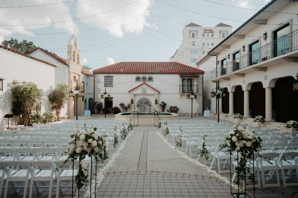 Ceremony decor