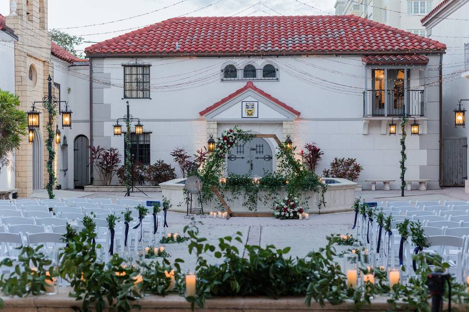 South Courtyard Ceremony