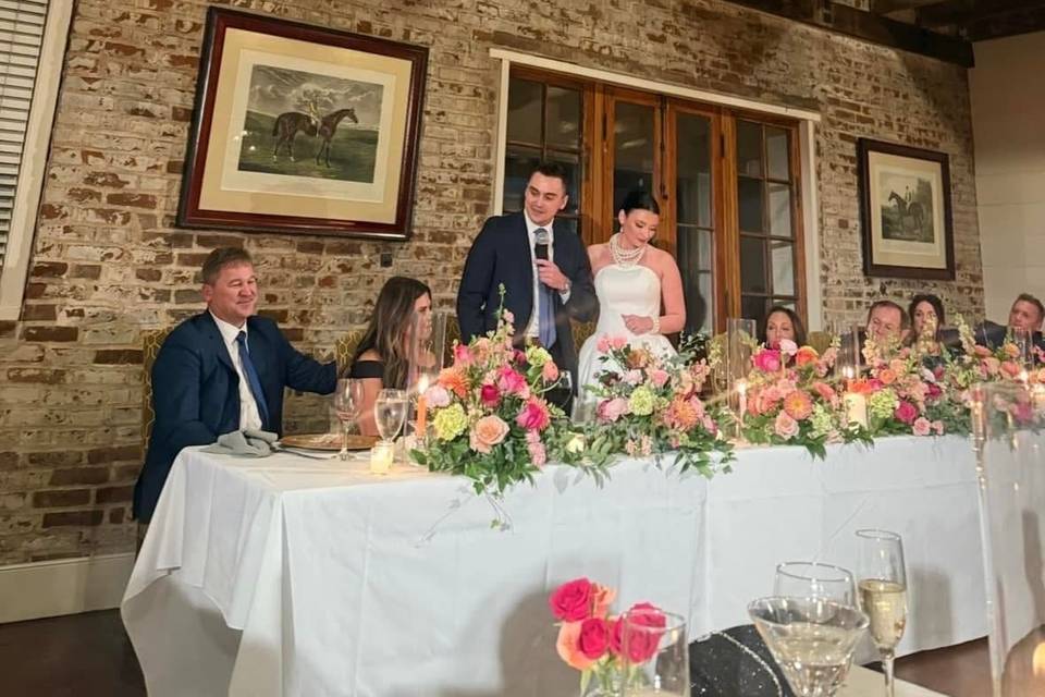 Rehearsal Dinner at the Castle
