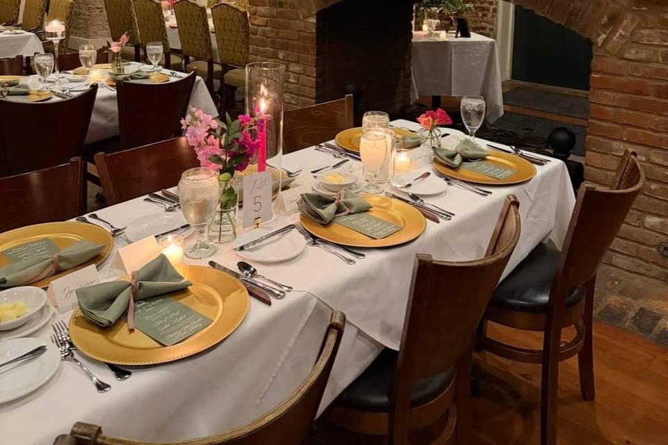 Rehearsal Dinner at the Castle