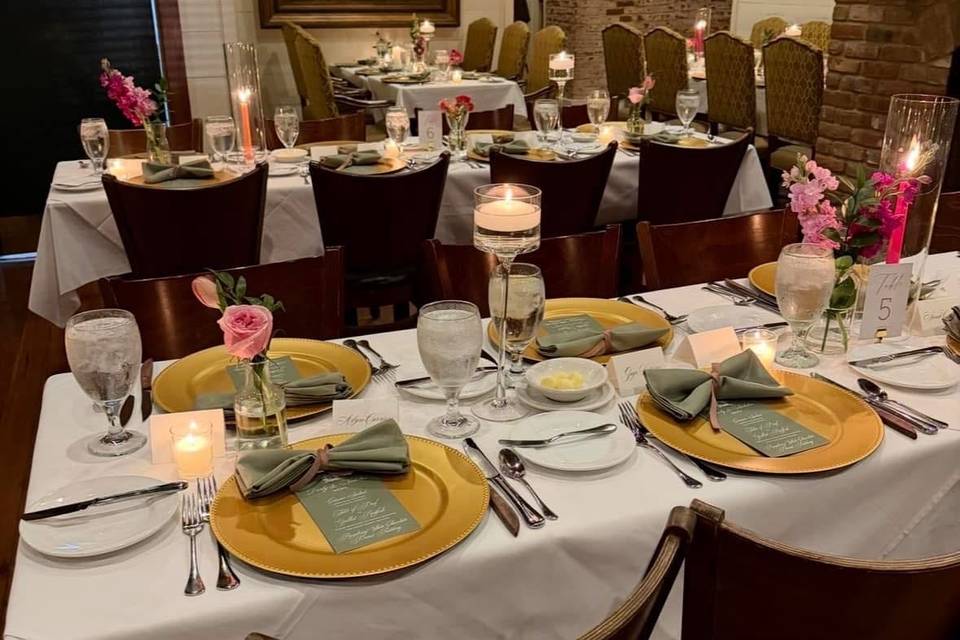 Rehearsal Dinner at the Castle