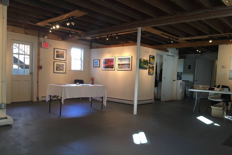 Studio Gallery, lower level