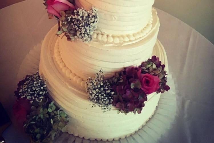 In House Wedding Cake
