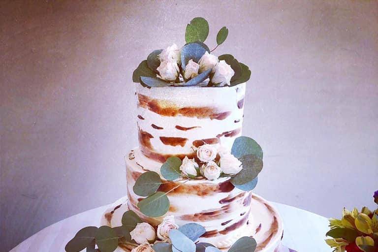 Hand Created Wedding Cake