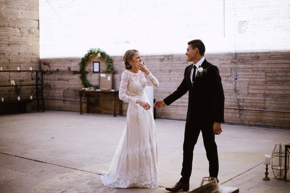 Lisa Sleeve Wedding Dress