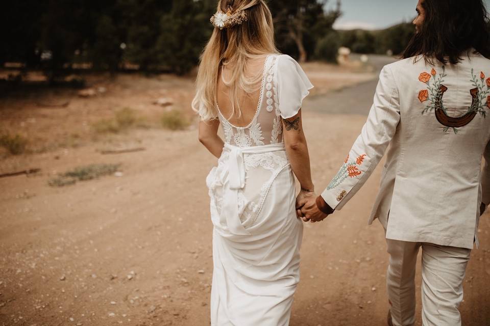 Hayley Boho Wedding Dress