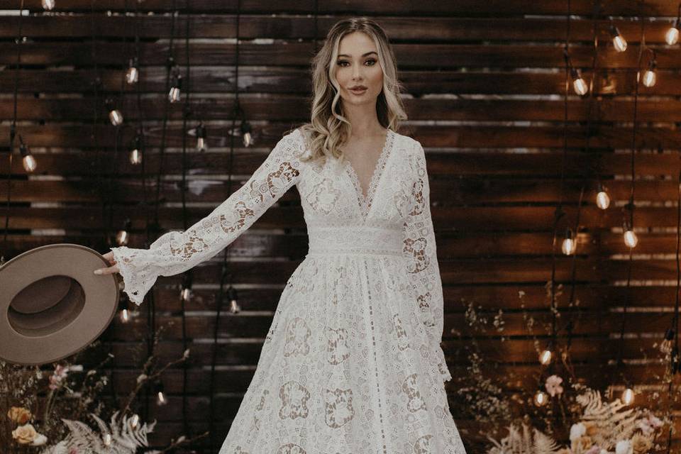 Diana Midi Wedding Dress