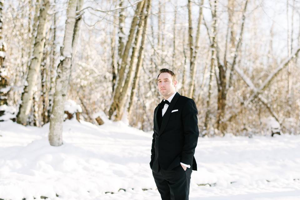 Wedding in Woods