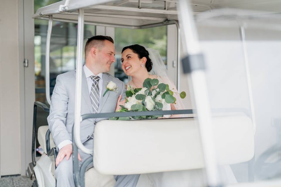 Wedding in Woods