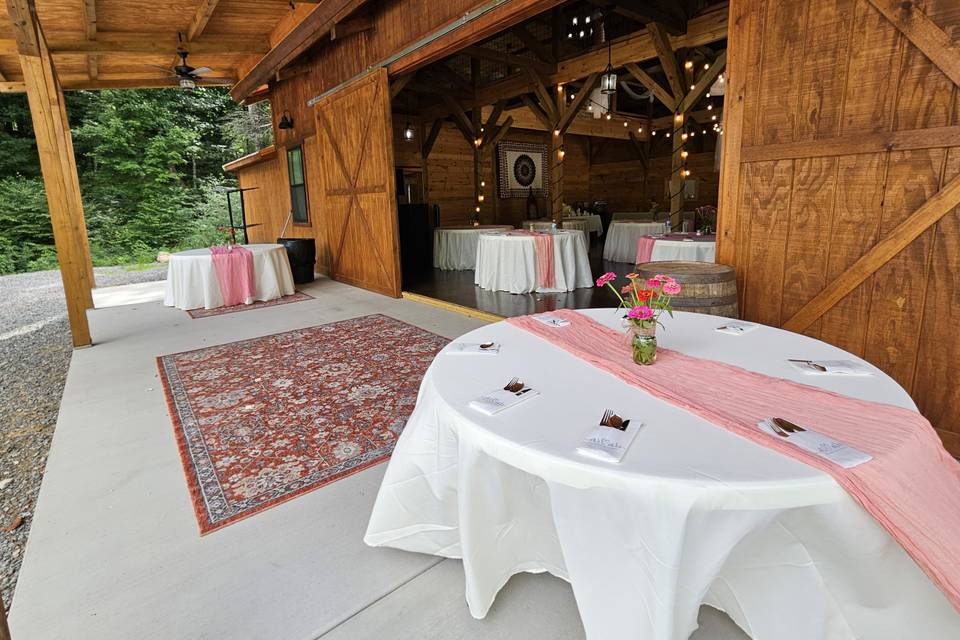 Barn porch