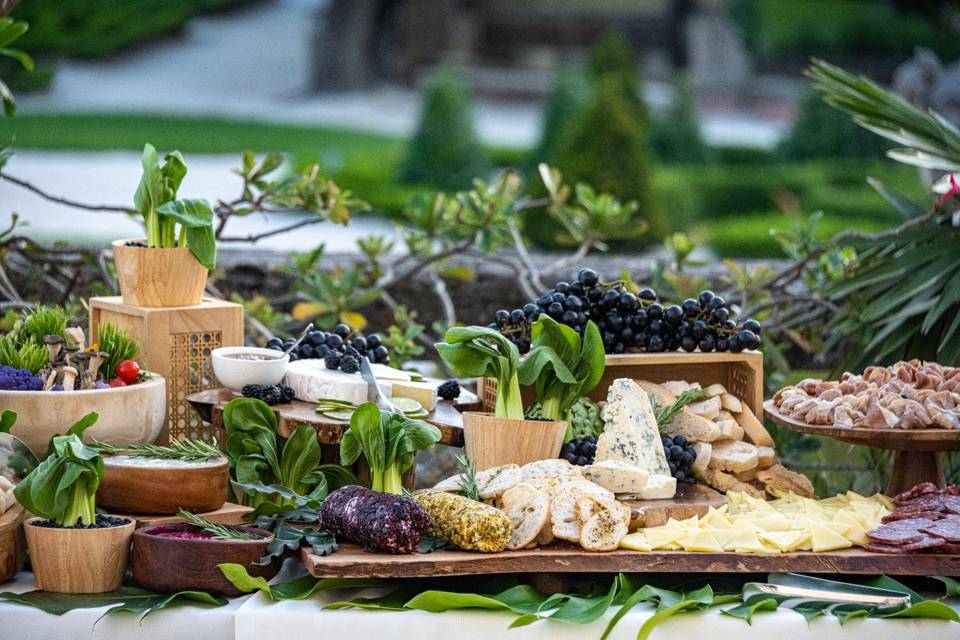 Cheese display for wedding