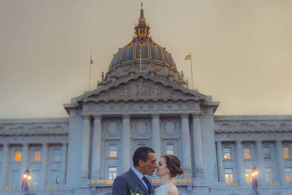 SF City Hall outside