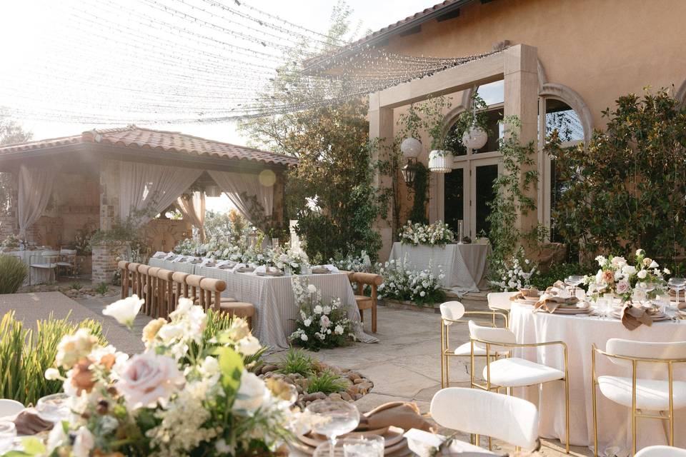 Tuscan Inspired Reception