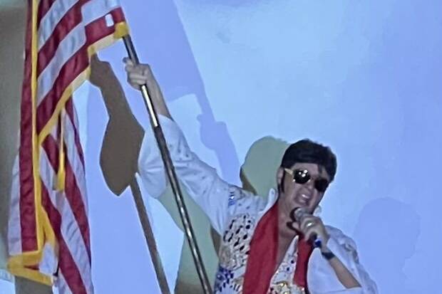 Elvis impersonator