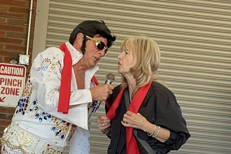 Elvis impersonator