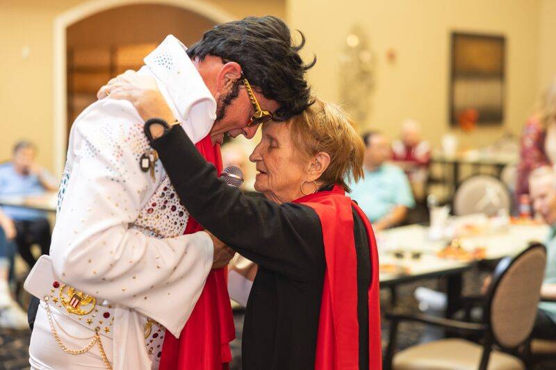 Elvis impersonator