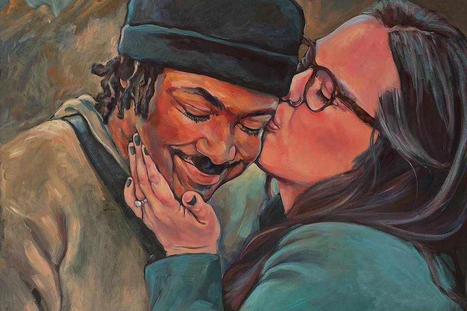 Wedding Paintings Live