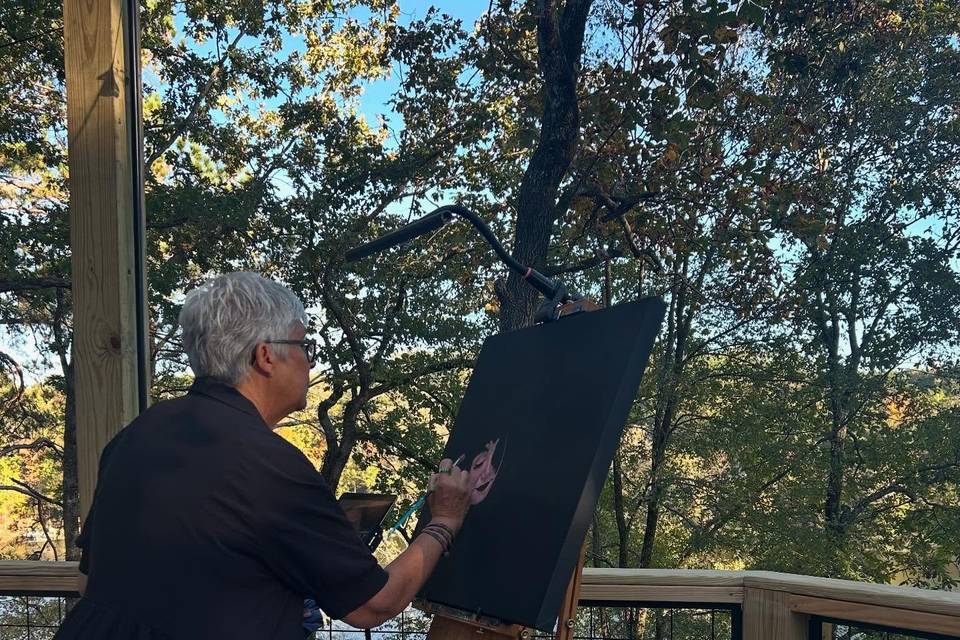 Wedding Paintings Live