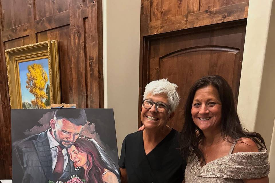 Wedding Paintings Live