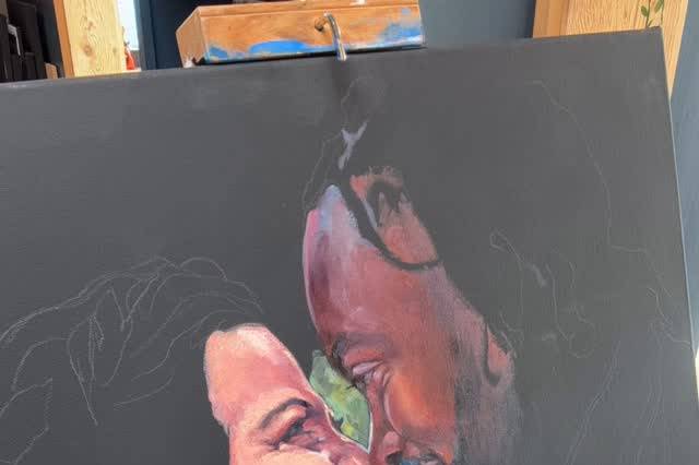 Wedding Paintings Live