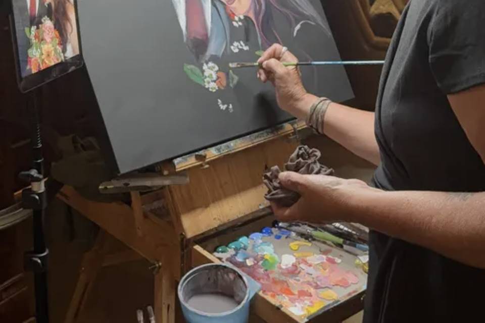 Painting live